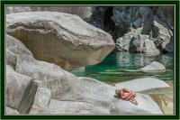 259 - IN THE ROCKS OF THE VERZASCA - STOCK KLAUS - switzerland <div