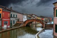 390 - COMACCHIO IN THE RAIN NR 2 - TOMELLERI GIUSEPPE - italy <div