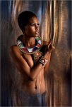 477 - AFRICAN MAIDEN WITH MASAI JEWELLERY - KENNY LAETITIA - south africa <div