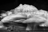 424 - BIG STORM ON THE PLAINS - SCHNELZER J.R. - united states <div