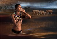 103 - I LOVE AFRICA - KENNY LAETITIA - south africa <div