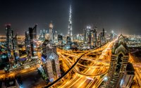 262 - DUBAI NIGHT CITYSCAPE - TEO CHIN LEONG - japan <div