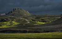 304 - FLUORESCENT ICELANDIC LANDSCAPE - DE DECKER IVO - belgium <div