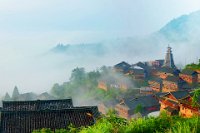 39 - F2 MORNING FOG IN DONGZHAI - HE YUNSHENG - china <div