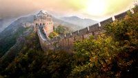 319 - GREAT WALL IN SPRING - HENG ZEE KEK - singapore <div