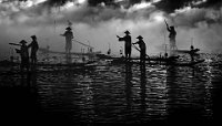 198 - FISHERMEN - LEE CHUN WOO - south korea <div