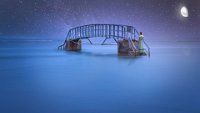 161 - THE BRIDGE TO NOWHERE - HARLEY BRUCE - scotland <div