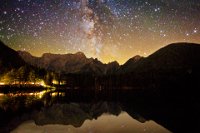 270 - NIGHT AT LOWER FUSINE LAKE - CANDOLINI ANDREA - italy <div