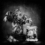 12 - CLOCK AND FLOWERS - TREVAN NADIA - Australia <div