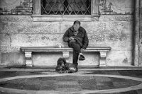 168 - MAN WITH DOG - INCERTI ANDREA - Italy <div