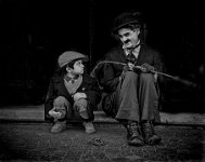 368 - CHARLOT AND THE LITTLE BOY - VILLALBA RAUL - Argentina <div