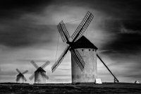 376 - THREE WINDMILLS - CHOLIZ SANTIAGO - Spain <div