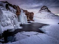 FROZEN WATERFALL - NETHERWOOD MARGARET - FRANCE