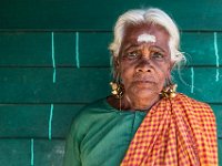 OLD TAMIL NADU WOMAN - SALICE FRANCESCA - ITALY